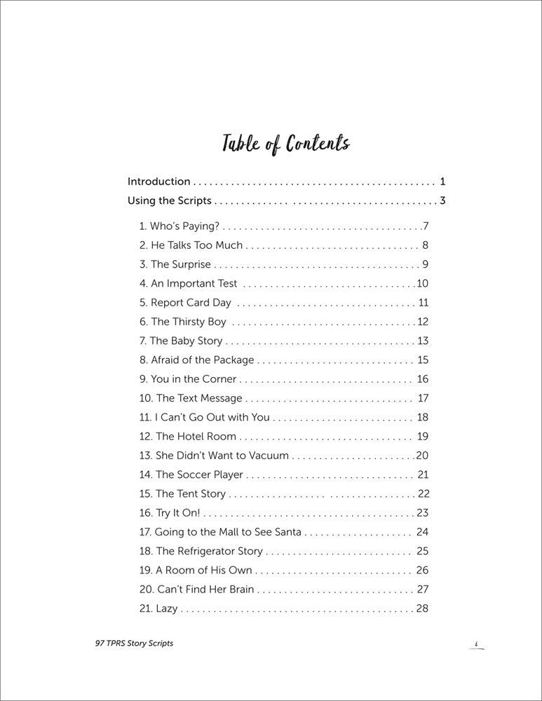 97 TPRS Story Scripts Book Download