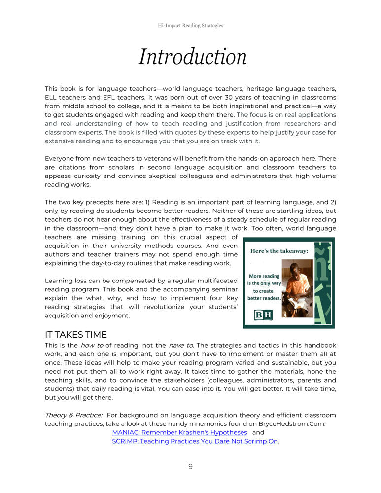 Hi-Impact Reading Strategies Book Download