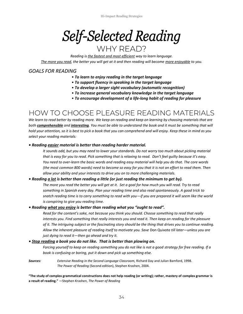 Hi-Impact Reading Strategies Book Download