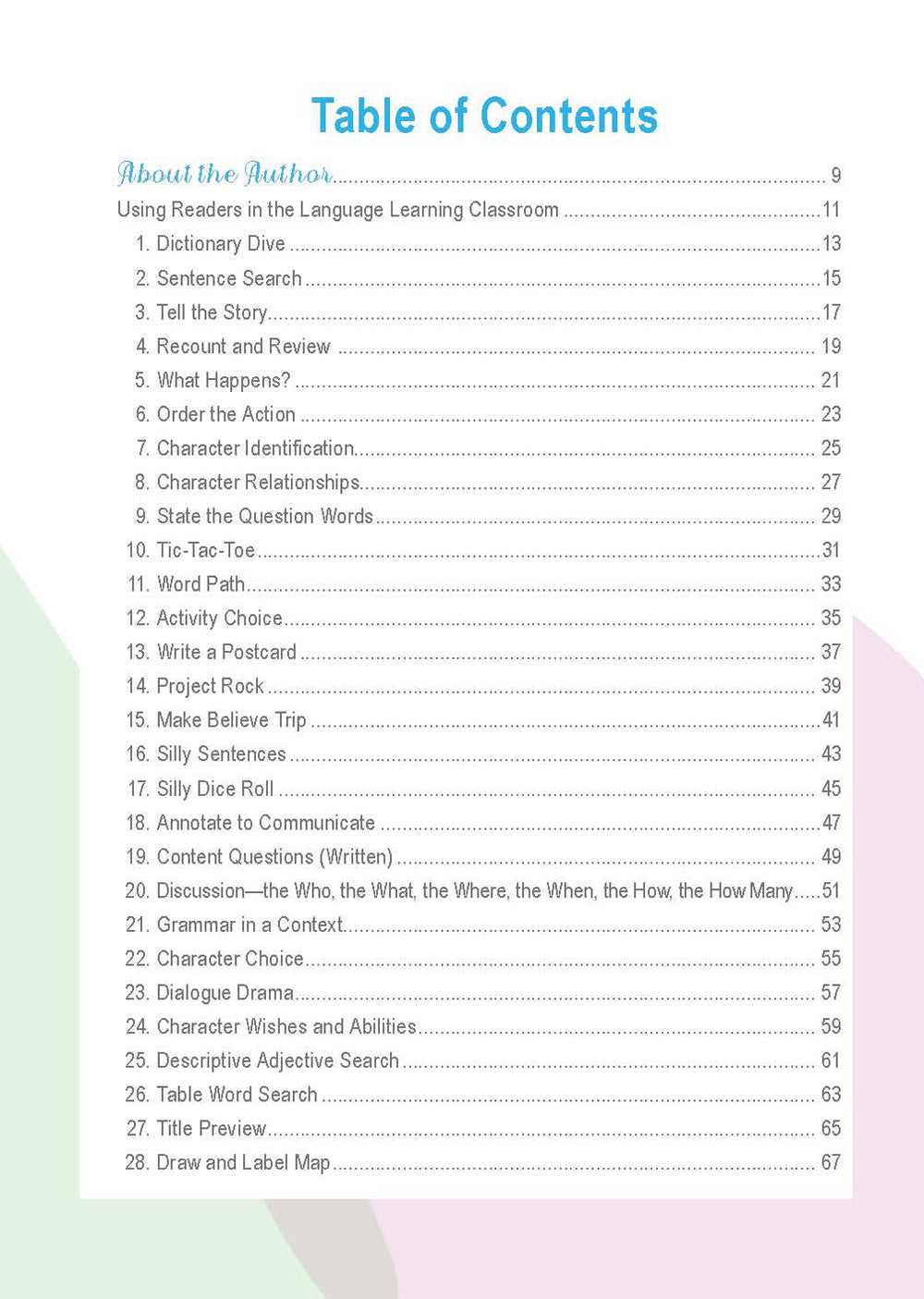 56 Activities to Use with Stories and Readers Book Download